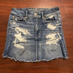 American Eagle Jean Skirt
